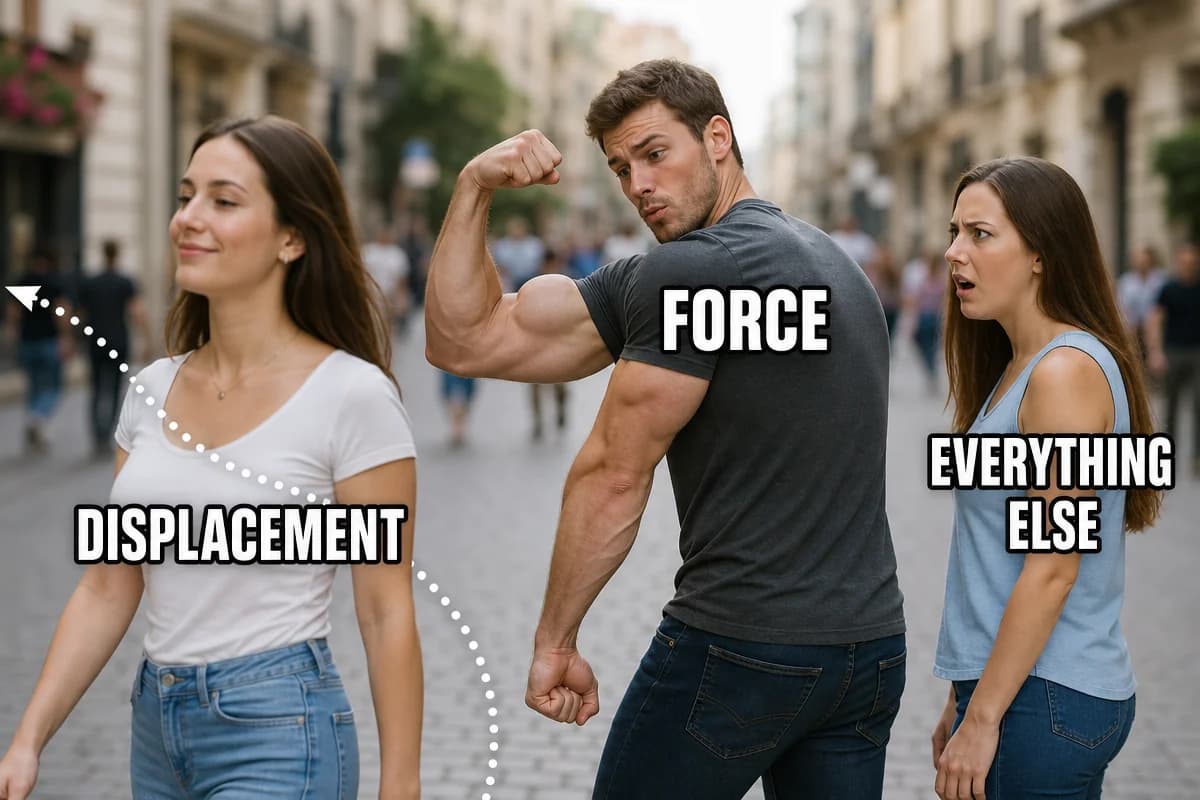 Physics Proves You Can Try Really Hard and Do Absolutely Zero Work