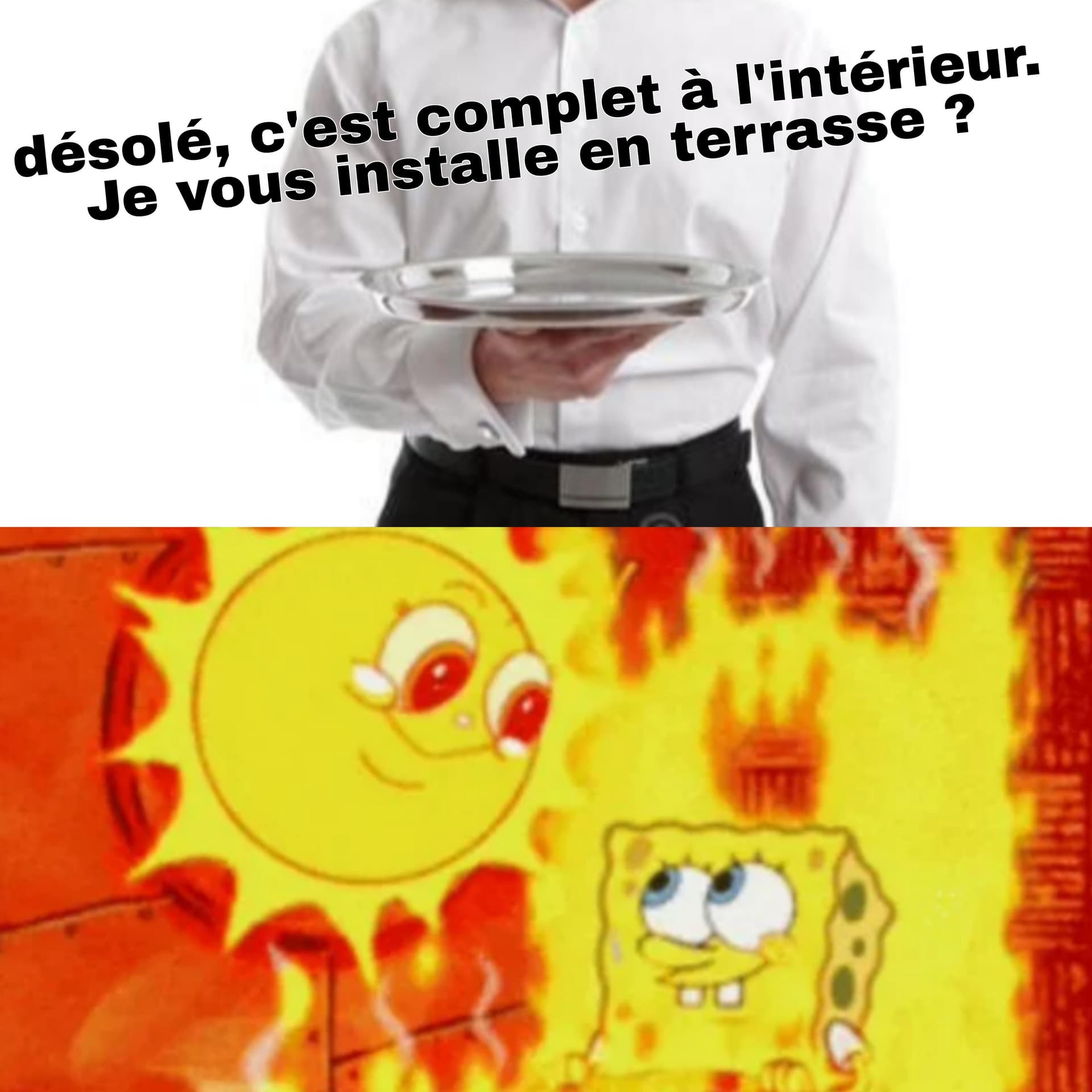 Le soleil est de sortie, ça serait dommage de s'en priver !